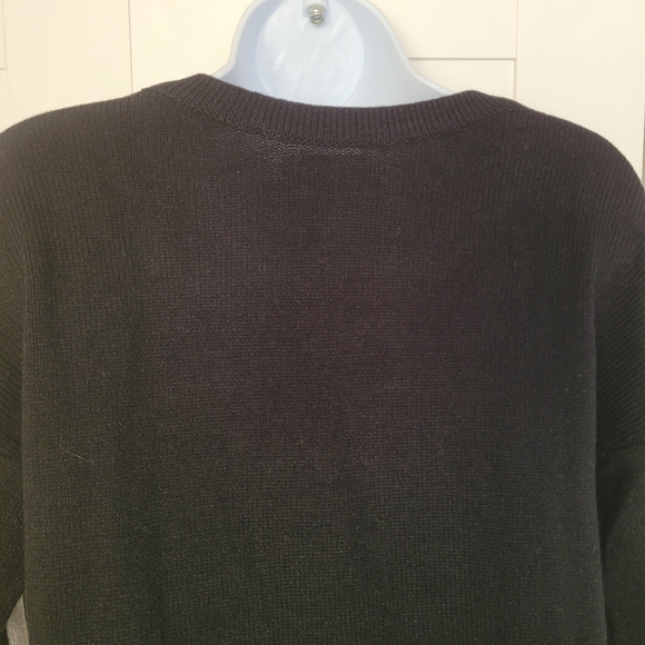 Rare Iron Fist Wishbone Intarsia Knit Skeleton Unisex Sweater - Picture 10 of 12